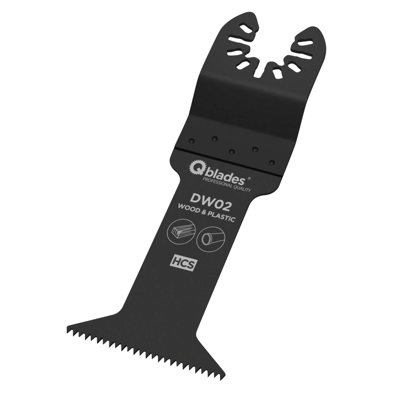 Qblades MultiZaagblad Standaard 15tpi 44x78mm HCS DW02