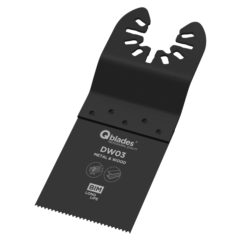 Qblades MultiZaagblad Bi-metaal 19tpi 34x40mm DW03
