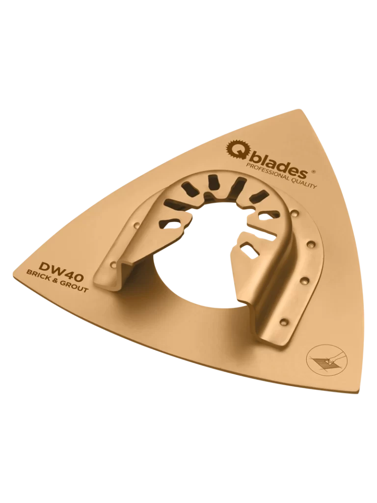 Qblades Hardm. Slijpdriehoek 80mm DW40