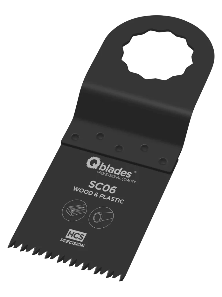 Qblades MultiZaagblad Precision 14tpi 34x40mm HCS SC06