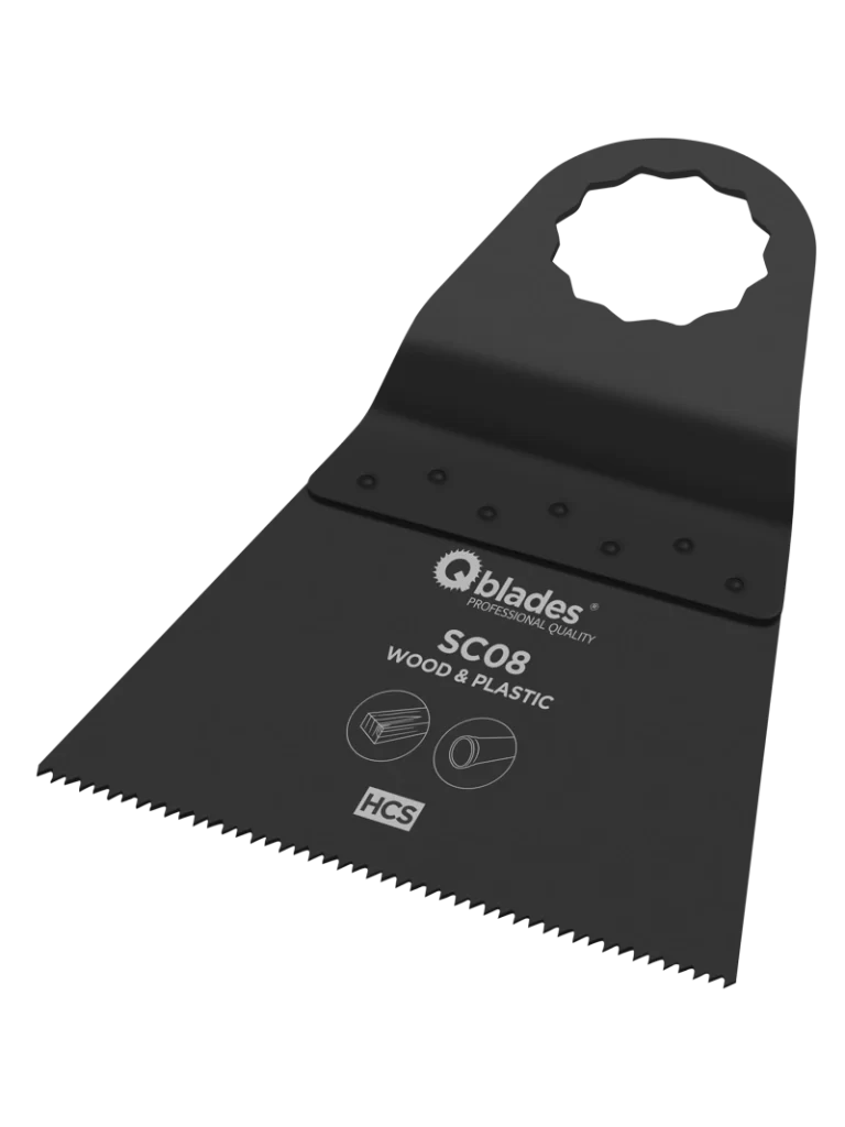 Qblades MultiZaagblad Standaard 18tpi 65x42mm HCS SC08