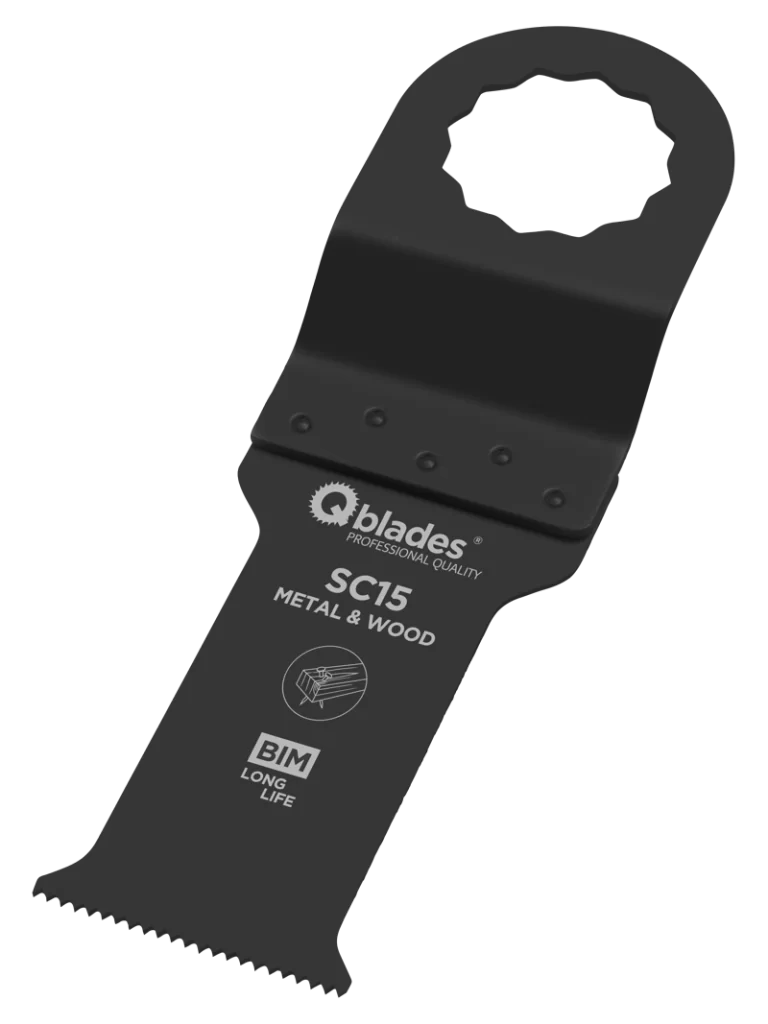 Qblades MultiZaagblad Bi-metaal 20tpi 28x60mm SC15