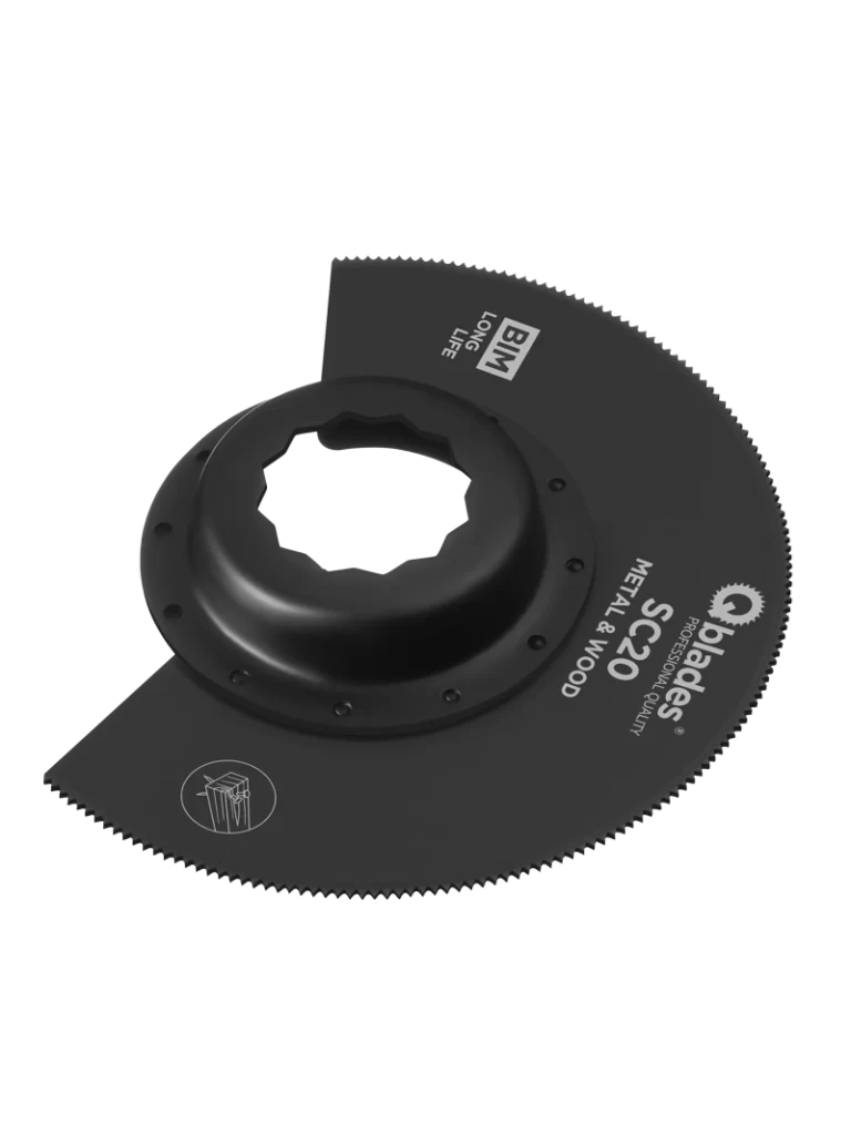 Qblades SegmentMultiZaagblad Bi-Metaal 88mm SC20