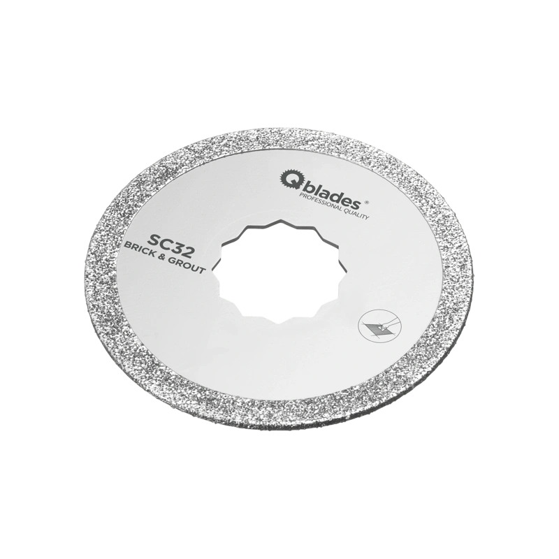 Qblades DiamantMultiZaagblad 63x2mm SC32