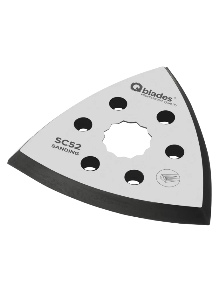 Qblades Schuurzool driehoekig geperforeerd 93mm SC52
