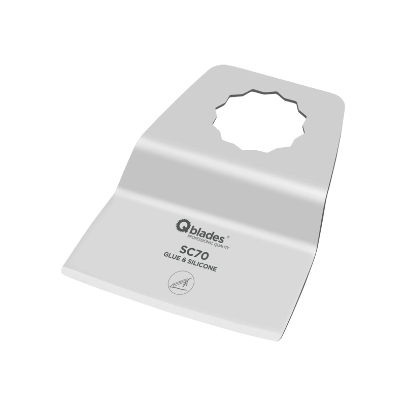 Qblades Messenset RVS voor kit en lijm 4-delig SC94