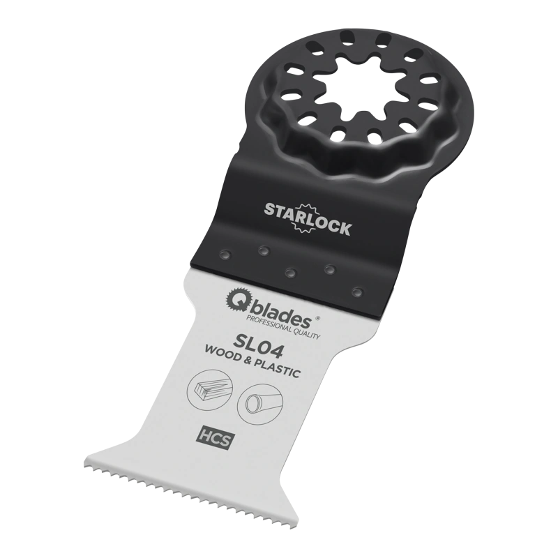 Qblades Starlock MultiZaagblad Standaard 18tpi 35x50mm HCS SL04