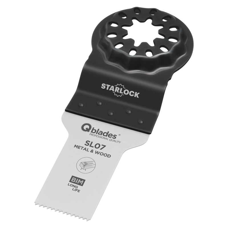 Qblades Starlock MultiZaagblad Bi-metaal 19tpi 20x40mm SL07