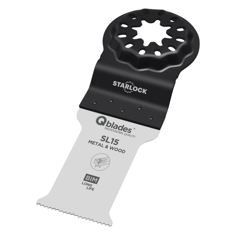 Qblades Starlock MultiZaagblad Bi-metaal 19tpi 28x55mm SL15