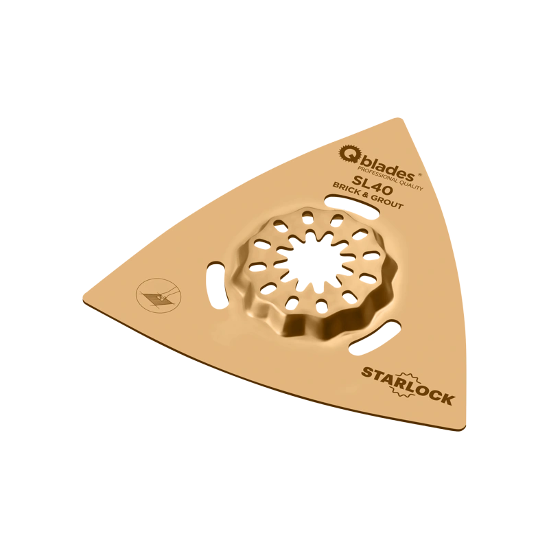 Qblades Starlock Hardm. Slijpdriehoek 80mm SL40