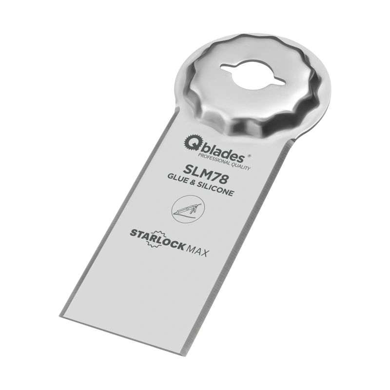 Qblades StarlockMax Snijmes recht 30x85mm-1mm SLM78