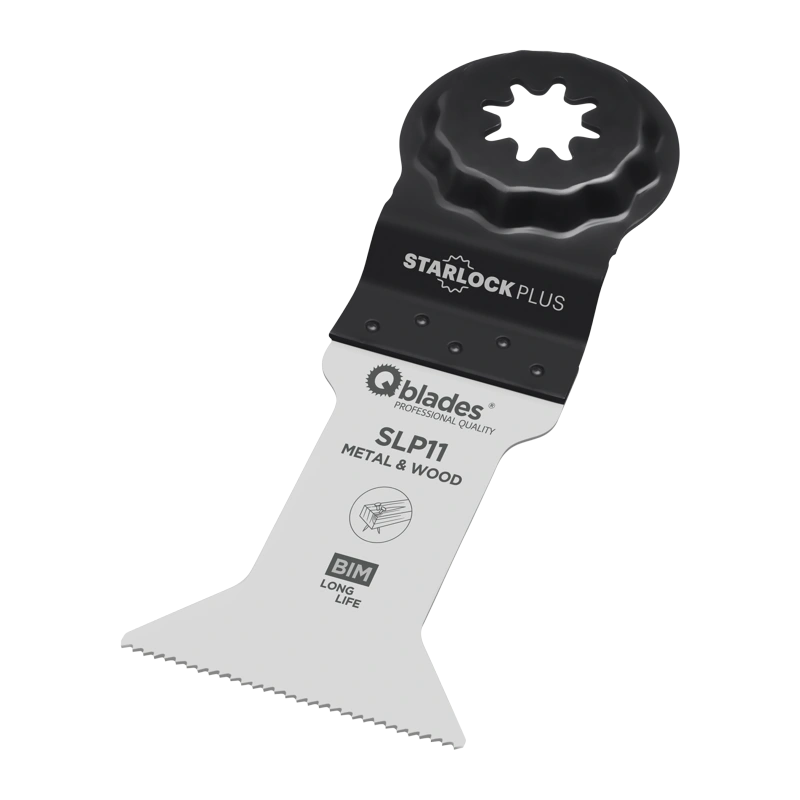 Qblades StarlockPlus MultiZaagblad Bi-metaal 19tpi 44x60mm SLP11