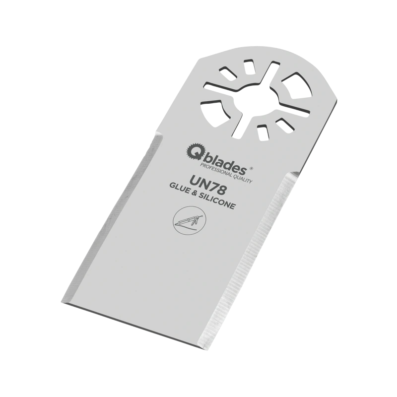 Qblades Snijmes RVS recht 30x85x1mm UN78