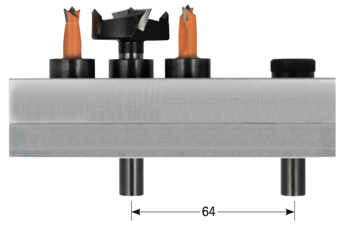 Scharnierboorsysteem voor Blum - Salice - Häfele & Hettich