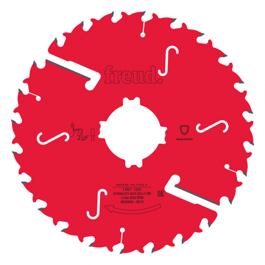 Freud HM veelbladzaag met extra dunne zaagsnede & ruimers met spaanbegrenzer
