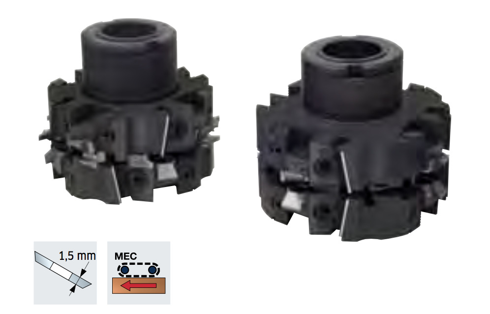 WPL frezen set tand & groef PRO