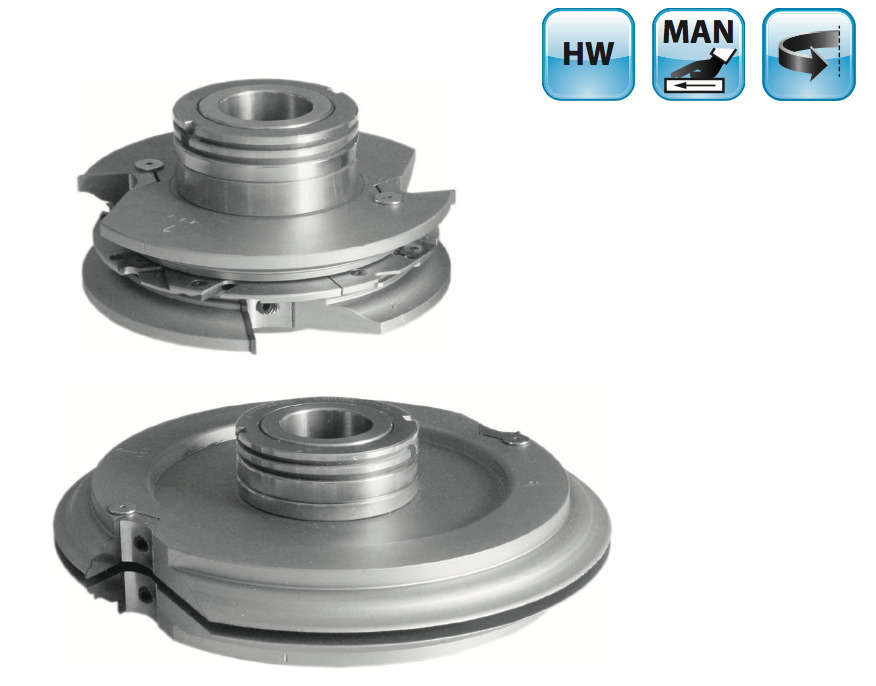 WPL frezenset voor profiel & conterprofiel deuren 40 mm