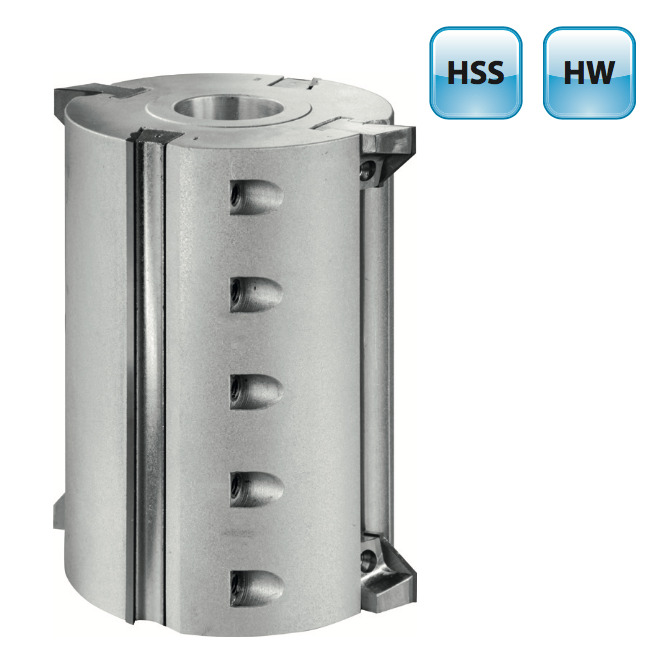 Schaafkop met snelwissel systeem CENTROLOCK & afschuining