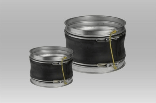 Flexibele aansluiting voor stofafzuigingen