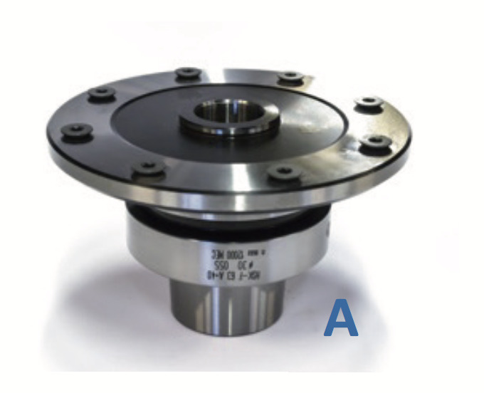 Zaagbladhouder met opname HSK