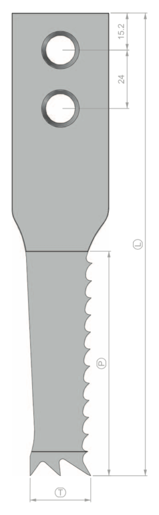 Gatensteekbeitel monobloc MAKA DB5 - RDB5 - RDB6 - STV61N