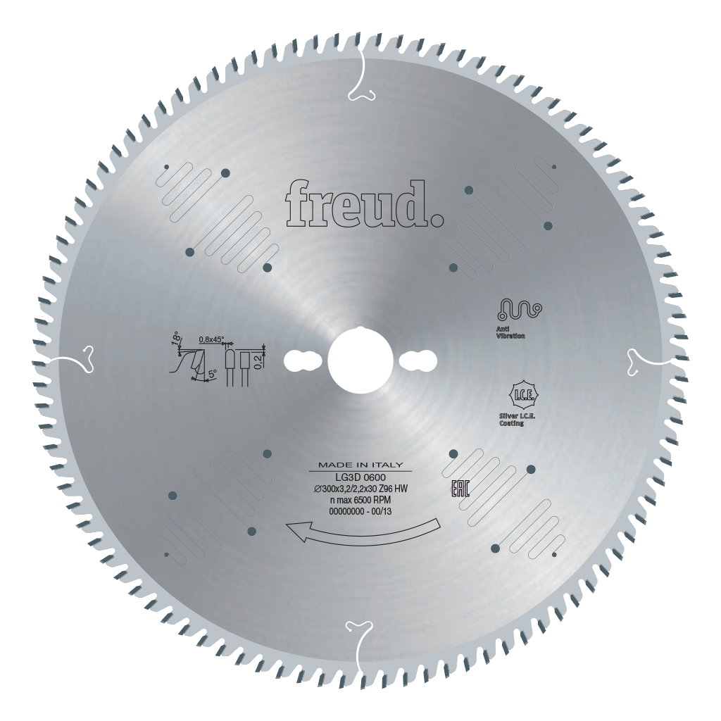 Freud HM zaag ECO voor laminaten & melamine voor gebruik met ritser