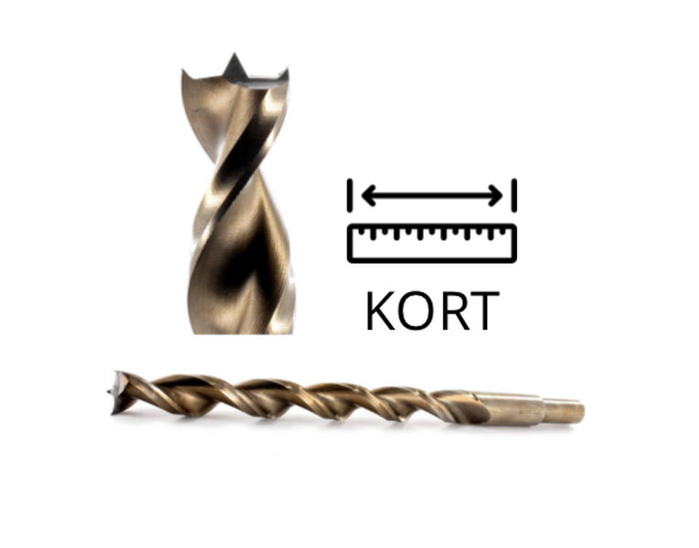 Premium houtboren kort