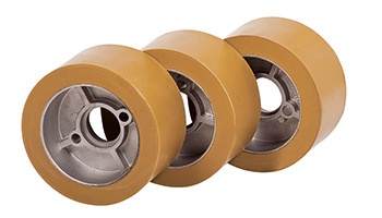 Rubberwiel voor aandrijvers