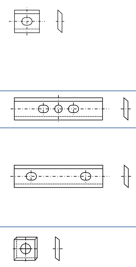 WPL messen OERTLI systeem met gleuf