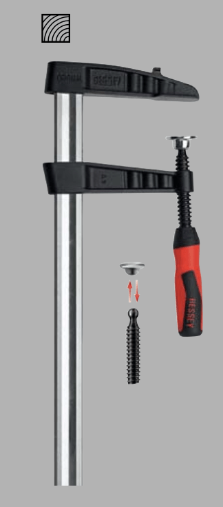 Lijmtang zwaar gegoten beugels 2000/120