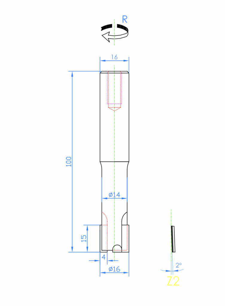 DIA frees voor SOS scharnieren