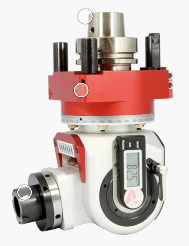 CNC aggregaat vario Viso Line digitaal zwenkbaar