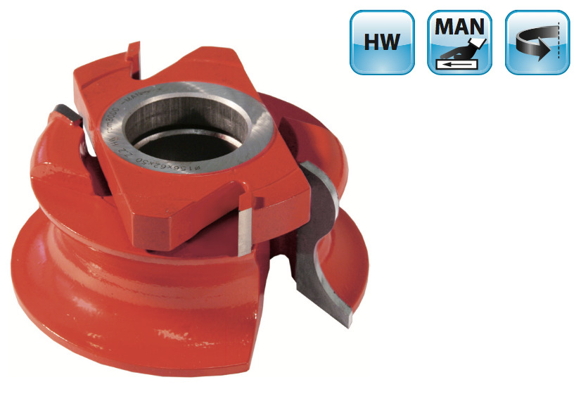 HM profielfrees voor trapleuning