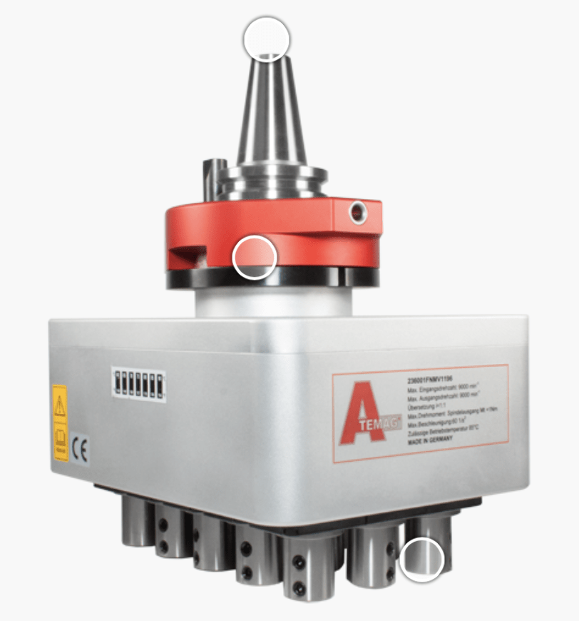 CNC aggregaat Verti Function Line met multi booropnames