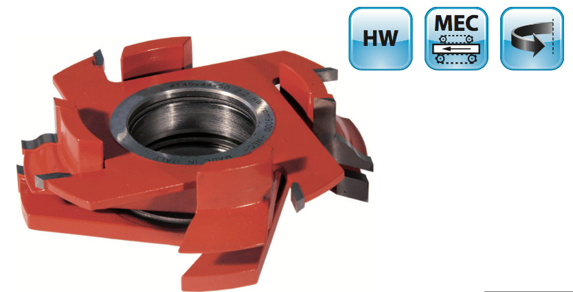 HM frezen SET profiel & conterprofiel  voor keukendeuren