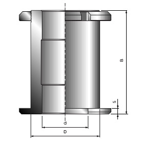 Bussen voor opspannen frezen met asgat