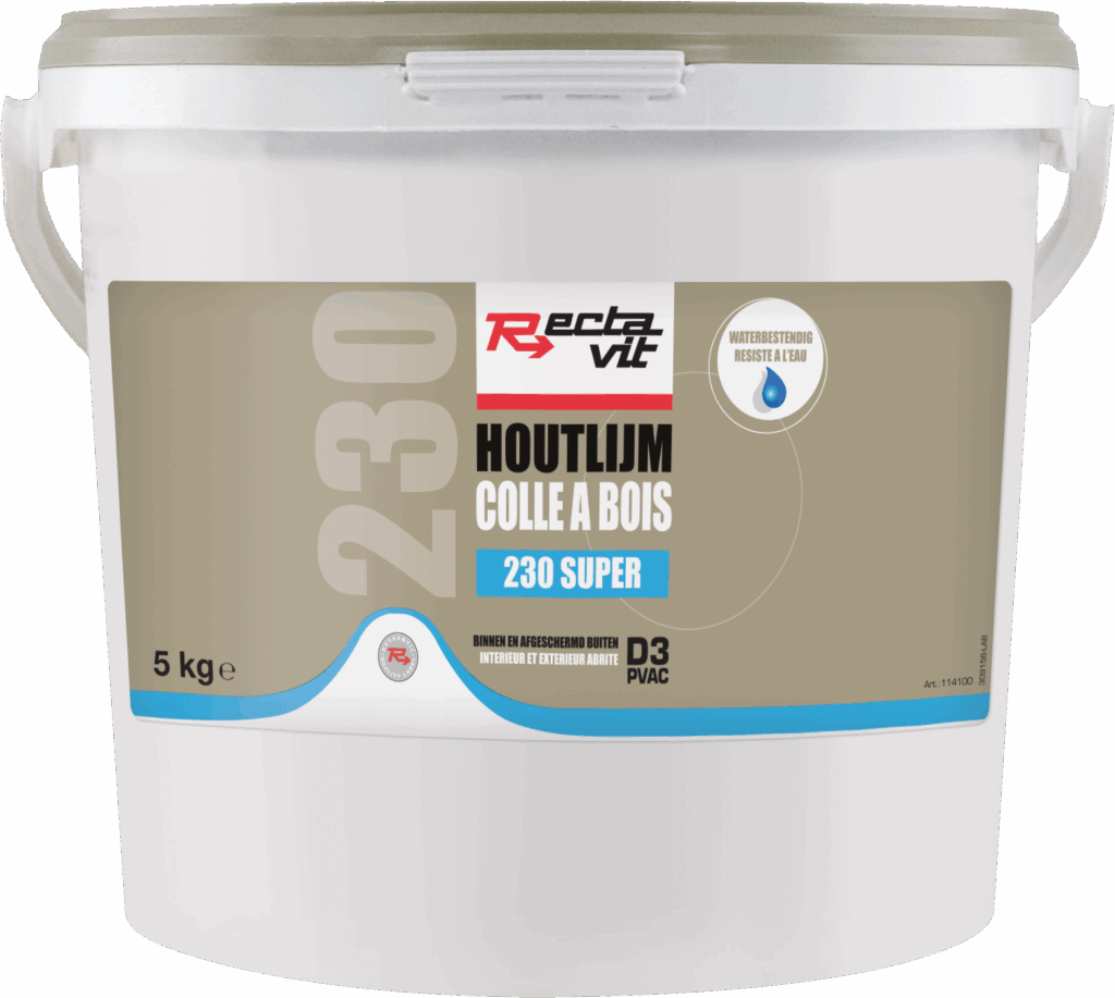 230 Super   HOUTLIJM SUPER  - WATERBESTENDIGHEID D3 5 kg