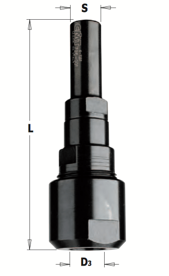 Spantanghouder voor bovenfrezen