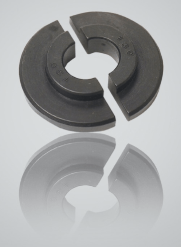 Tweedelige ring met kraag voor freesmachines 50 x 30 mm