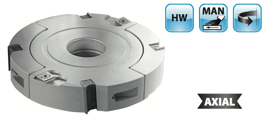 WPL verstelbare frees van 30 naar 59,5 mm (2 delig)