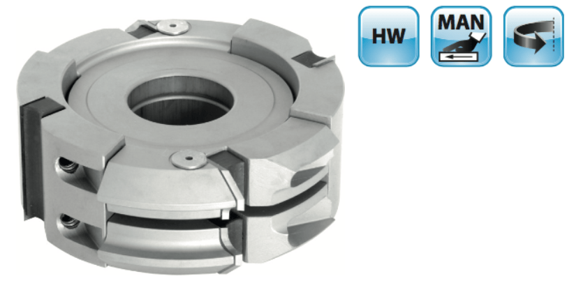 WPL afrondfrees halfrond R=10 tot 15 mm