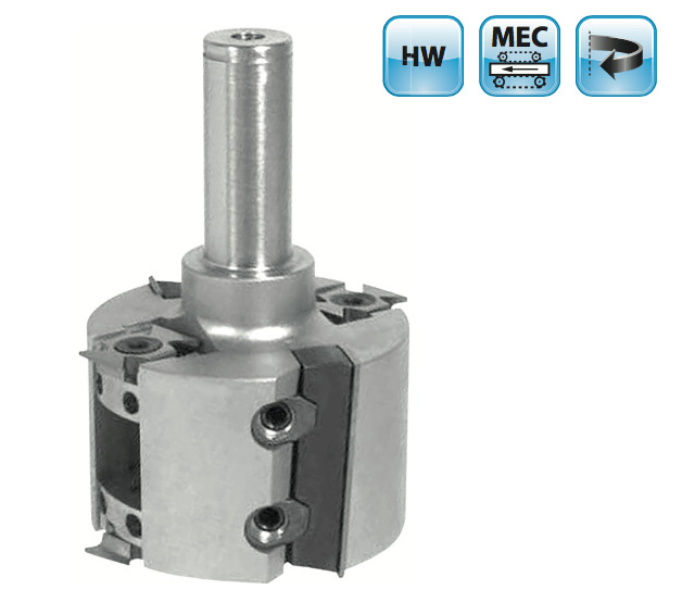 WPL contourfrees met radius of 45° afschuining