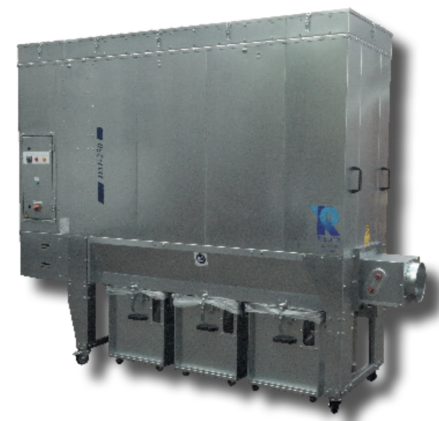 Afzuigunit DM250 capaciteit 5000m3/h