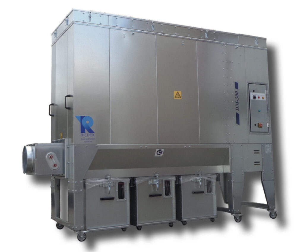 Afzuigunit DM300 capaciteit 6000m3/h