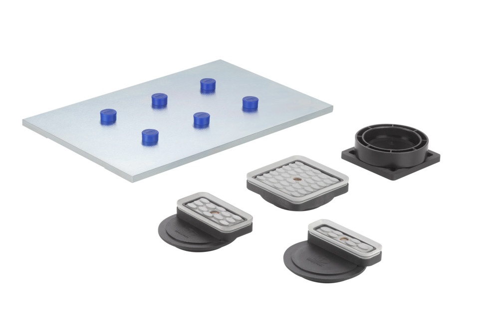 SCHMALZ Adapterplaat ISAP-K1 (1-circuit vacuüm systeem)
