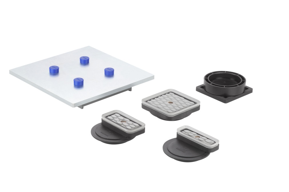 SCHMALZ Adapterplaat ISAP-K2 (2-circuit vacuüm systeem)