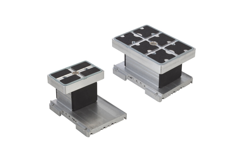 SCHMALZ Aluminium vacuümblokken VCBL-A-K2 (2-circuit vacuüm systeem)