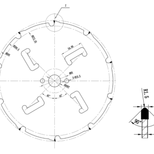 DIA zaag cementvezel OPDEELZAAG